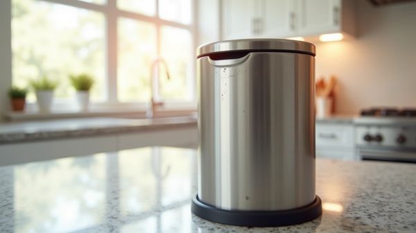 Allier modernité et fonctionnalité pour votre poubelle de cuisine