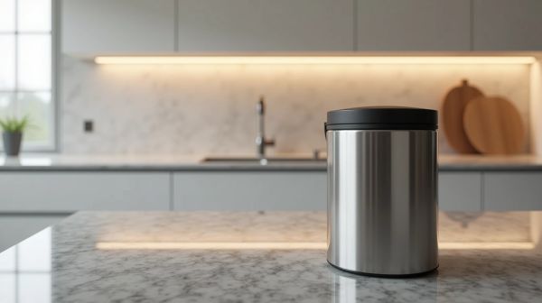 Allier modernité et fonctionnalité pour votre poubelle de cuisine
